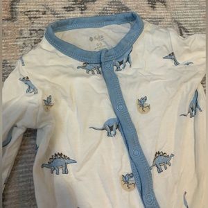 0-3 Jurassic Snap romper